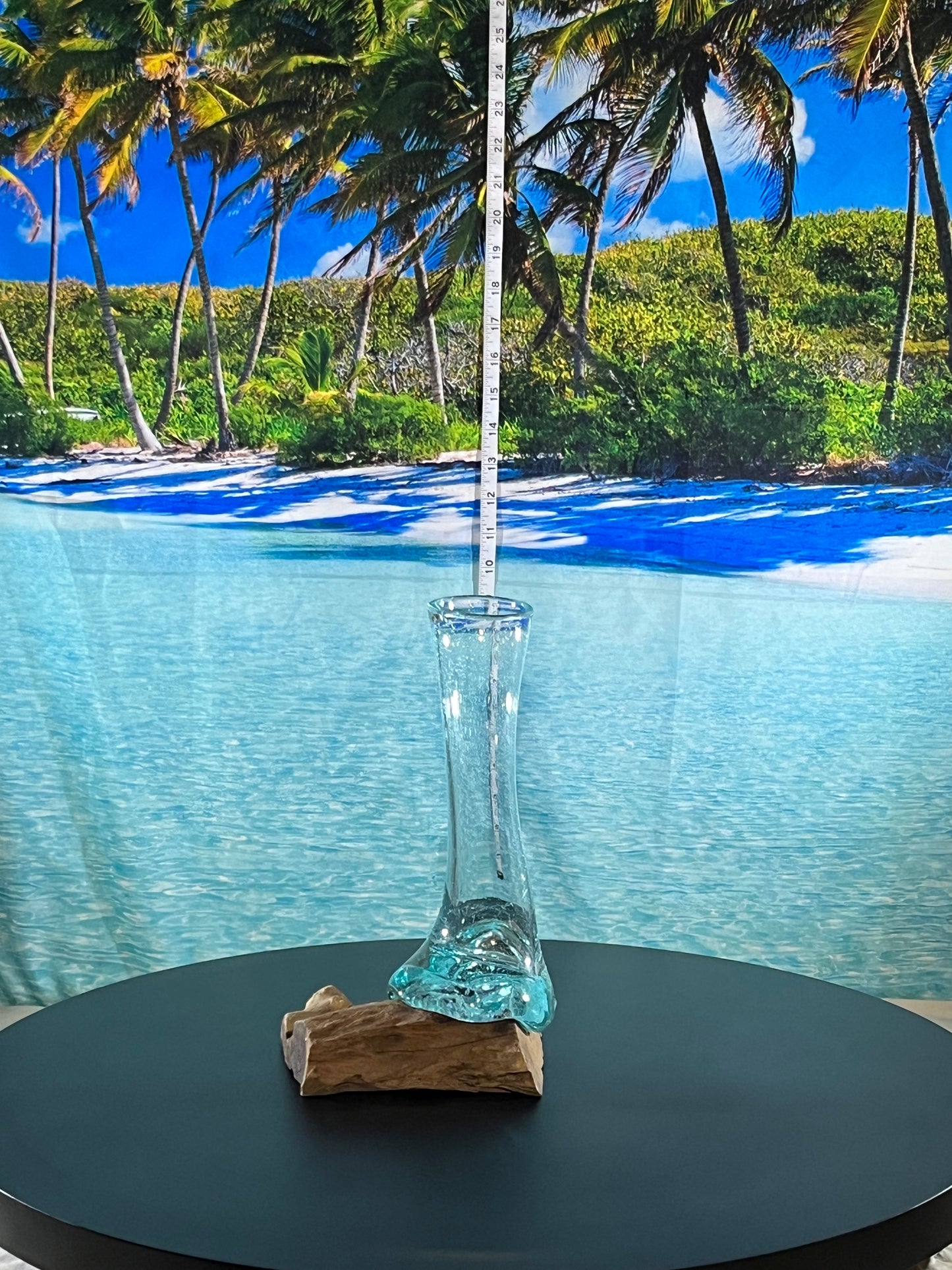 25 cm Glass Vase 25-V1