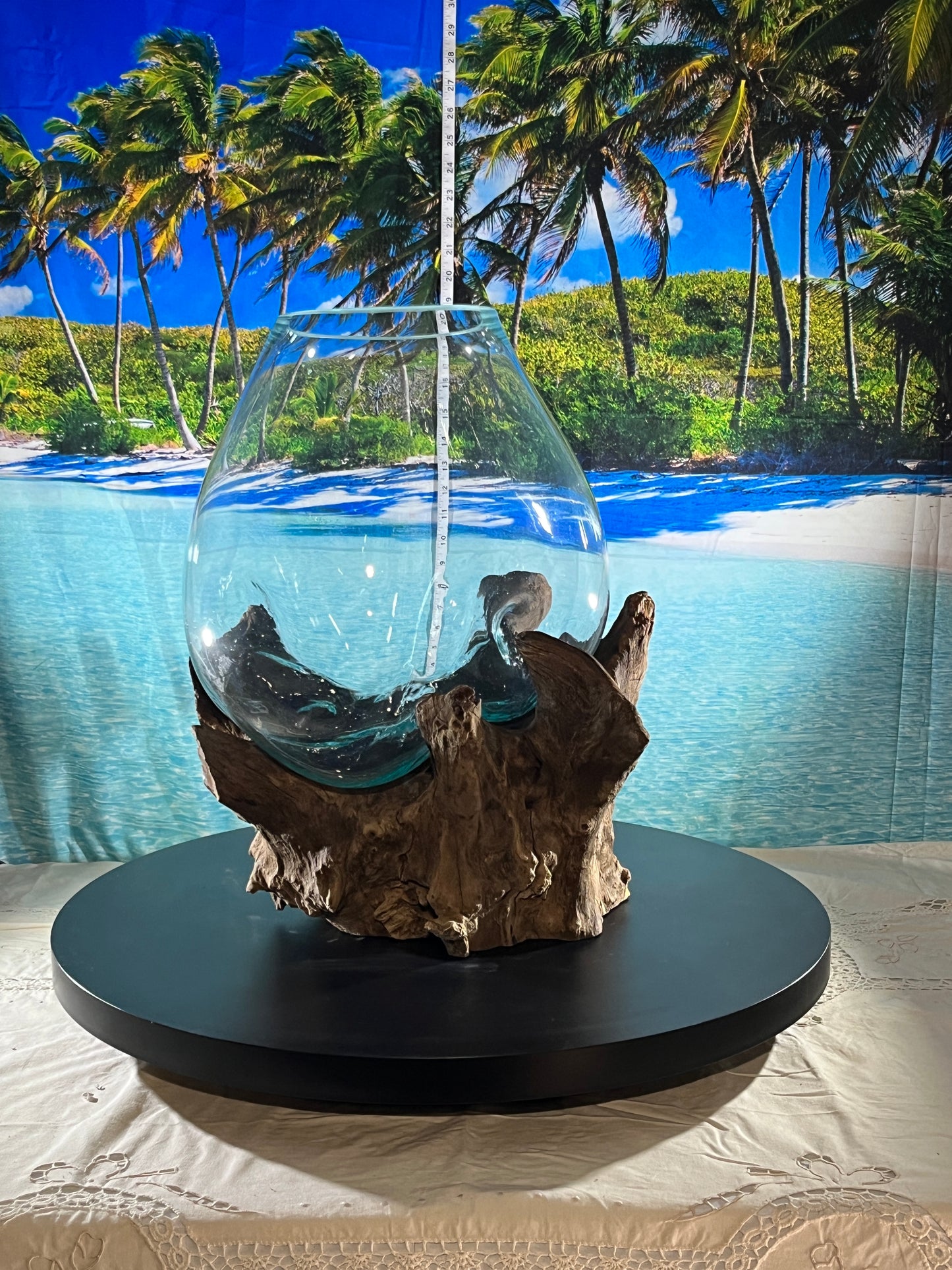 35 cm Glass large bowl 35-8